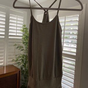 RIPPLE YOGA jumpsuit Khaki, active wear, comfort, yoga pants